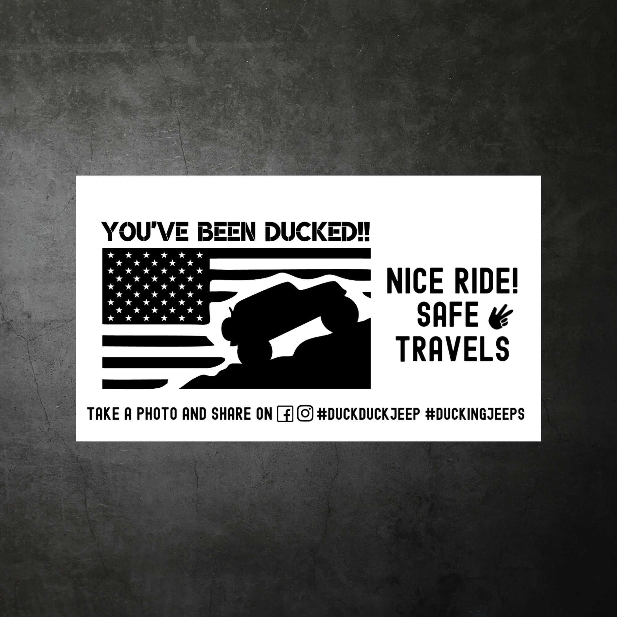 Ducking Tags American Flag Duck Tag Digital Download - Etsy