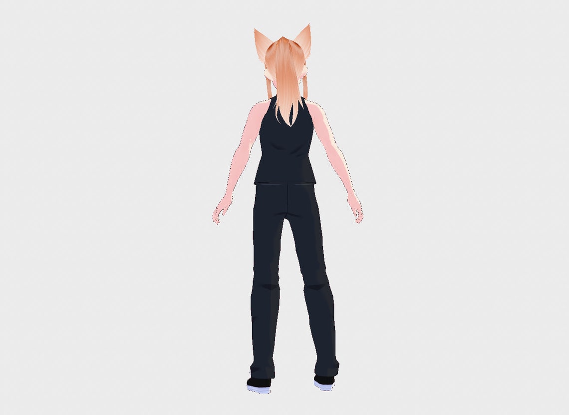 Fennec Fox Male Vtuber Etsy Australia