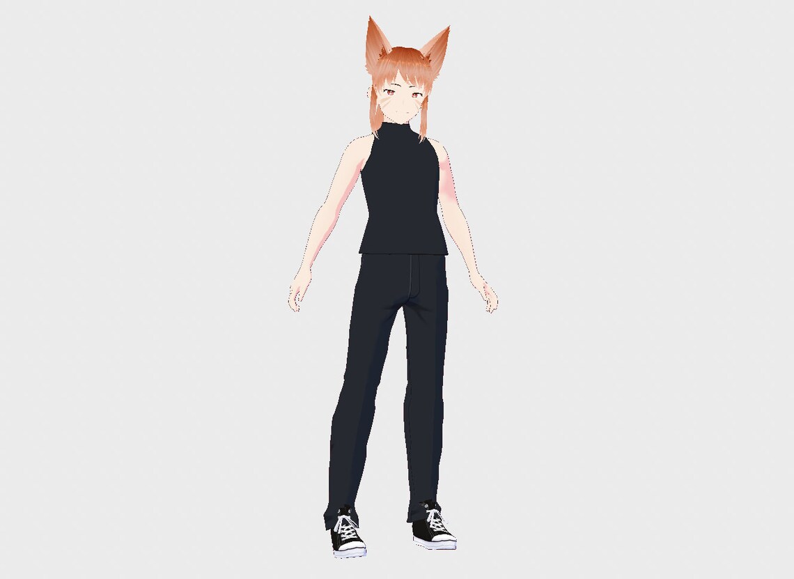 Fennec Fox Male Vtuber Etsy Australia