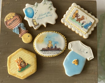 Winnie the Pooh sugar cookies