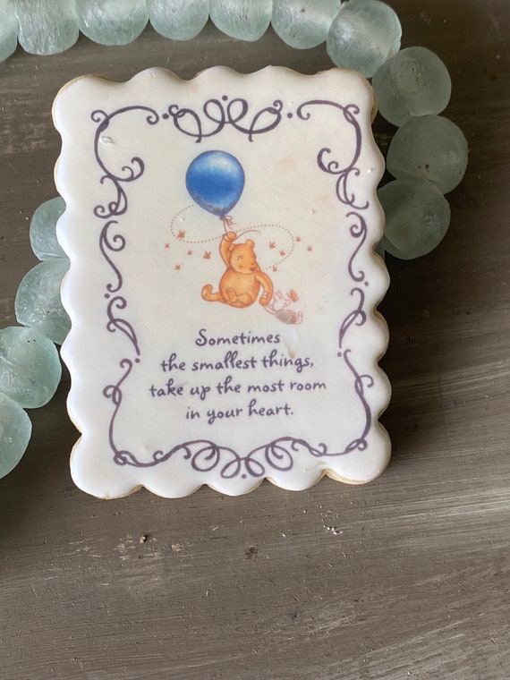 Winnie the Pooh sugar cookies