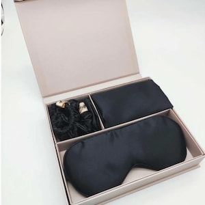 100% mulberry silk pillowcase silk hair ties eye mask