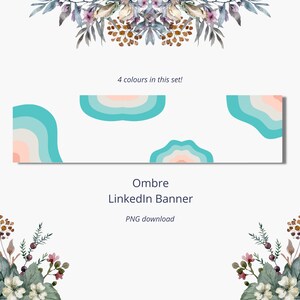 Ombre Linkedin Banner
