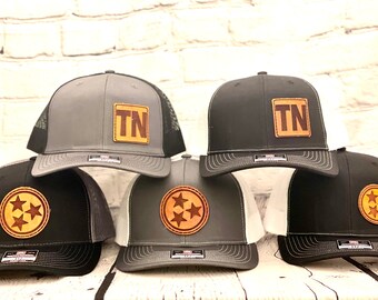 Leather Patch Hat - Etsy Australia