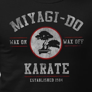 Miyagi-Do Karate T-Shirt Unisex Mens Funny Shirt Gift For Him or Her Tee Shirts Pop Culture Movie Shirt