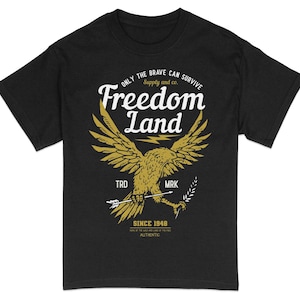 Vintage Golden Eagle Graphic T-Shirt: Retro Wildlife Tee