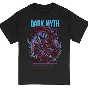 Vibrant Alien Graphic Tee: Sci-Fi Cotton T-Shirt