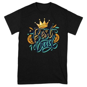Beste papa T-shirt, Vaderdagcadeau, papa T-shirt, cadeau voor papa, papa verjaardagscadeau, grafisch T-shirt voor papa, grappig papa shirt