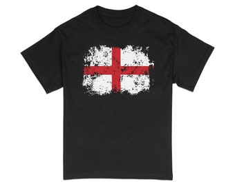 イングランド国旗Tシャツ：ユニセックス セントジョージズクロスT