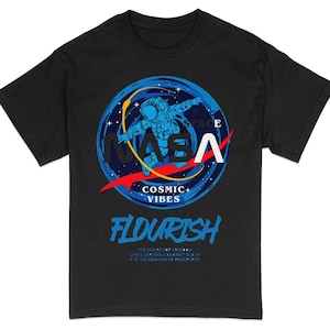 Retro NASA Logo T-Shirt: Cosmic Vibes Astronaut Graphic Tee