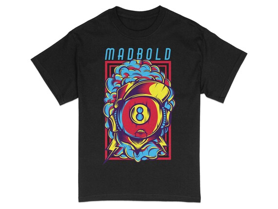 Maglietta Con Stampa Palle Da Biliardo Retrò - Unisex, 100% Cotone, Design Vintage Per Appassionati - Foto 9