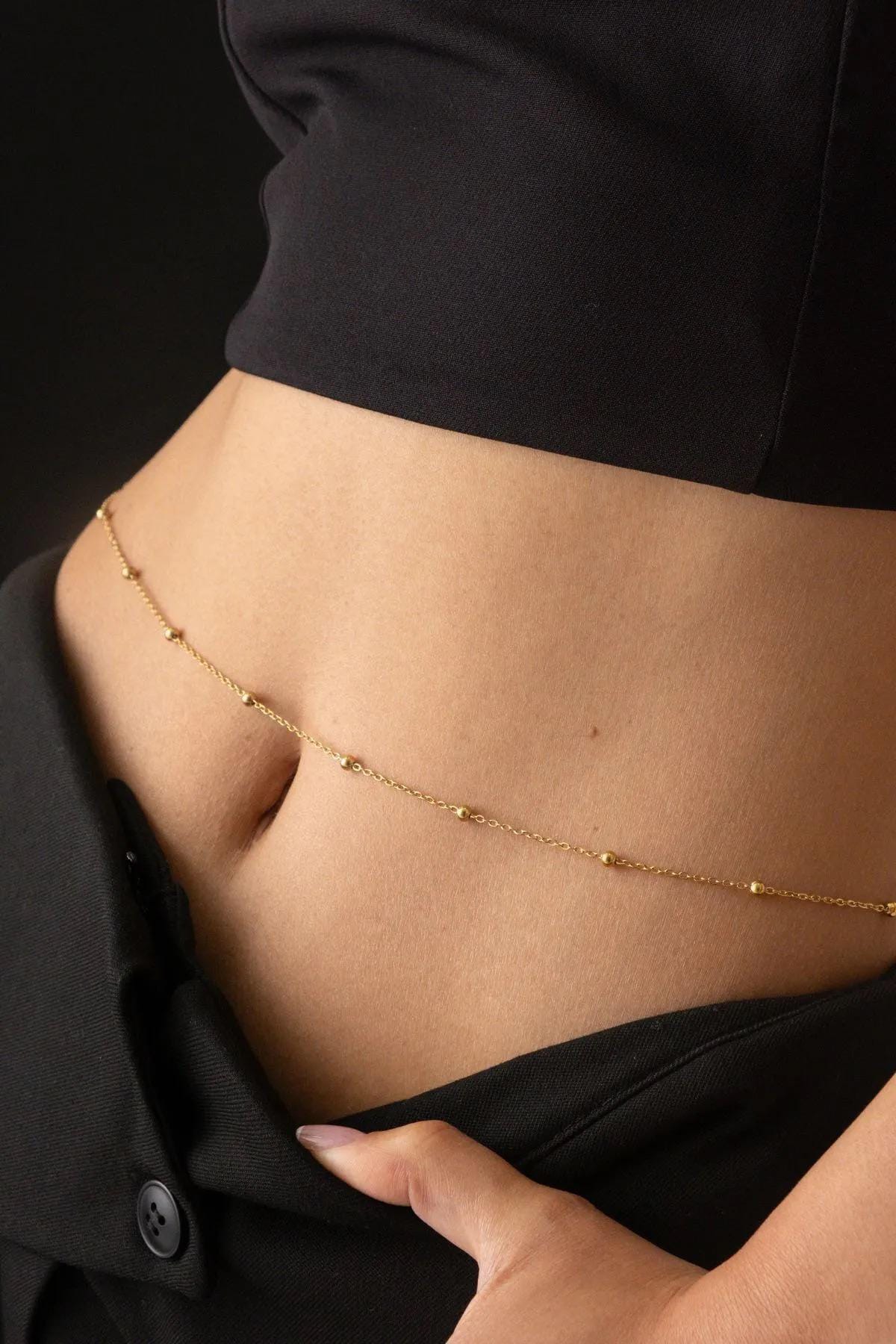 Buy Gold Body Chain Online In India India