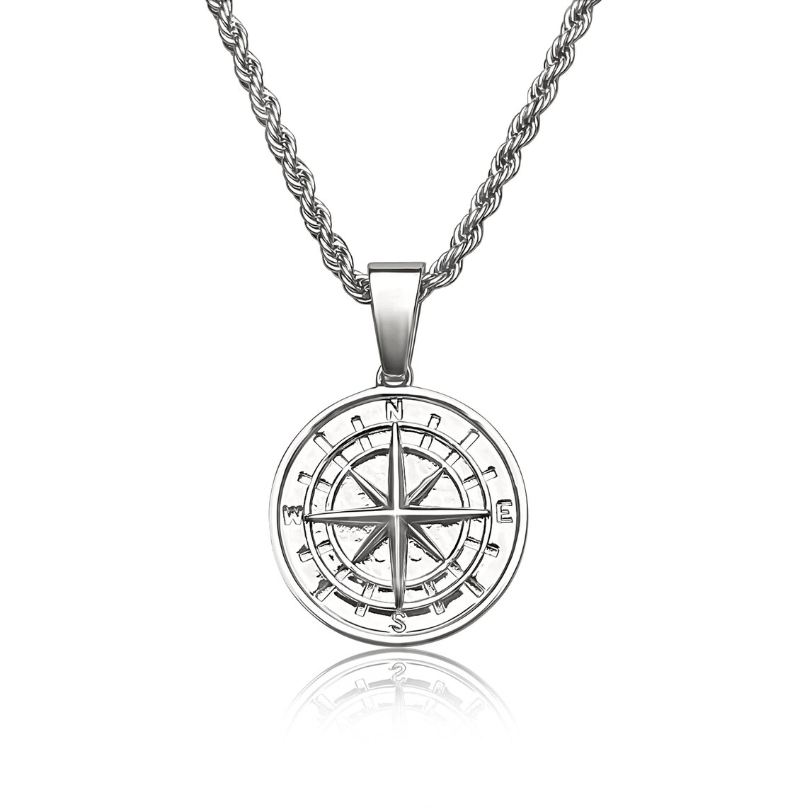 Compassus 18k Gold Compass Pendant for Men and Women. Etsy
