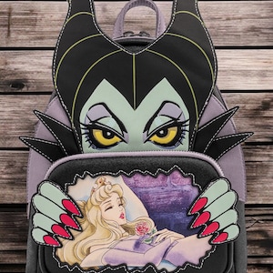 Loungefly Disney Maleficent Sleeping Beauty Diva Villains Mini