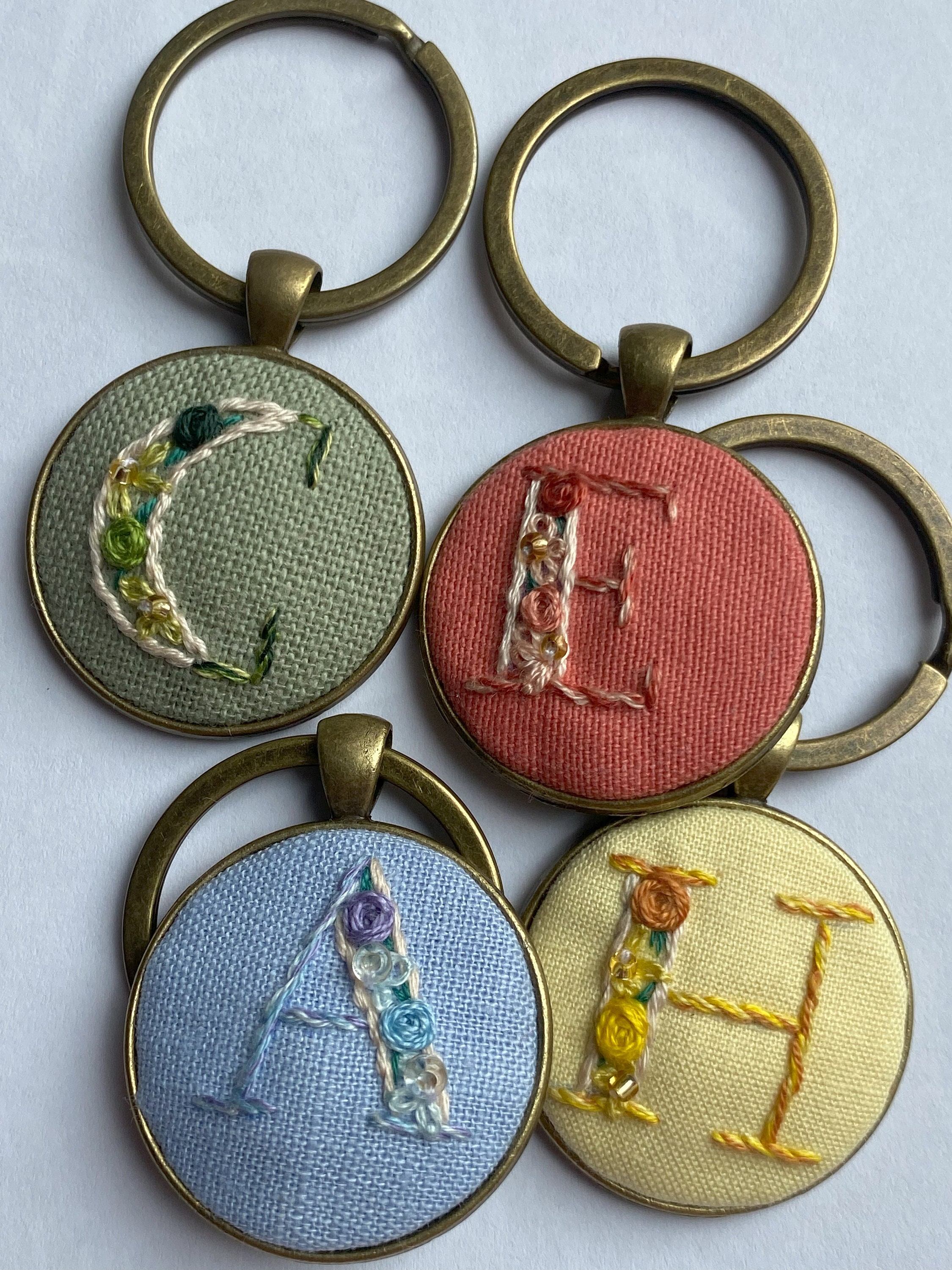 イギリス テーブルシール 金色 ブラッドストーン イニシャル ジョージ