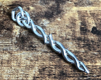 Broche para falda escocesa con entrelazado de Argyll / Broche para falda escocesa con entrelazado / Broche para falda escocesa / Regalo escocés / Australia / Peltre / Broche para falda escocesa con entrelazado de Argyll