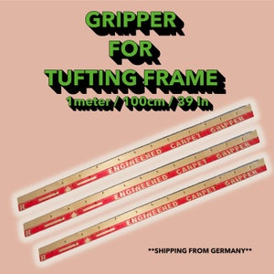 Tufting Gripper 1 Meter\100 cm/39 In Carpet Strip for Frame\ Handmade Gripper for Carpet Hooks