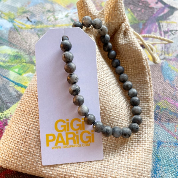 Bracelet perles, bracelet partenaire par GIGI PARIGI en rose, azur, vert, pierre + personnalisable + expédition rapide !