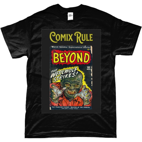 Retro Vintage Comics T-Shirt | Comics T-Shirt | Retro T-Shirt | Comic Fan T-Shirt