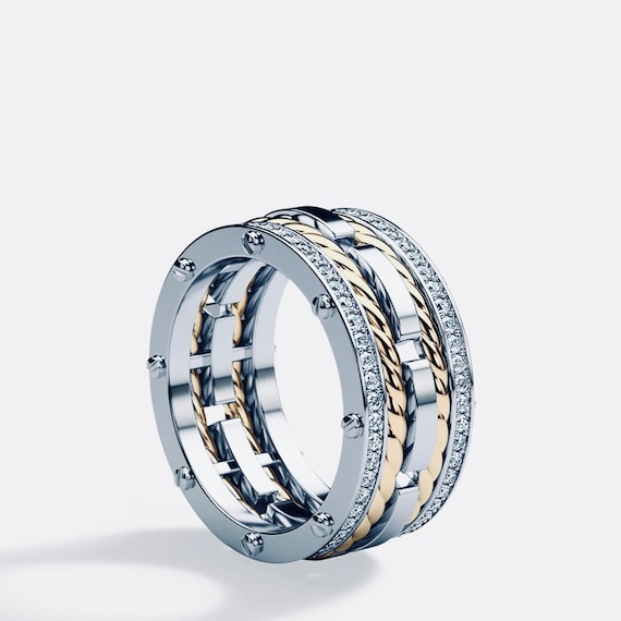 10mm platinum sale mens wedding band