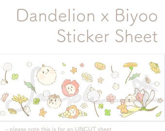 ORV Dandelion Biyoo Sticker Sheet - Glossy Paper Stickers - Omniscient Reader's Viewpoint