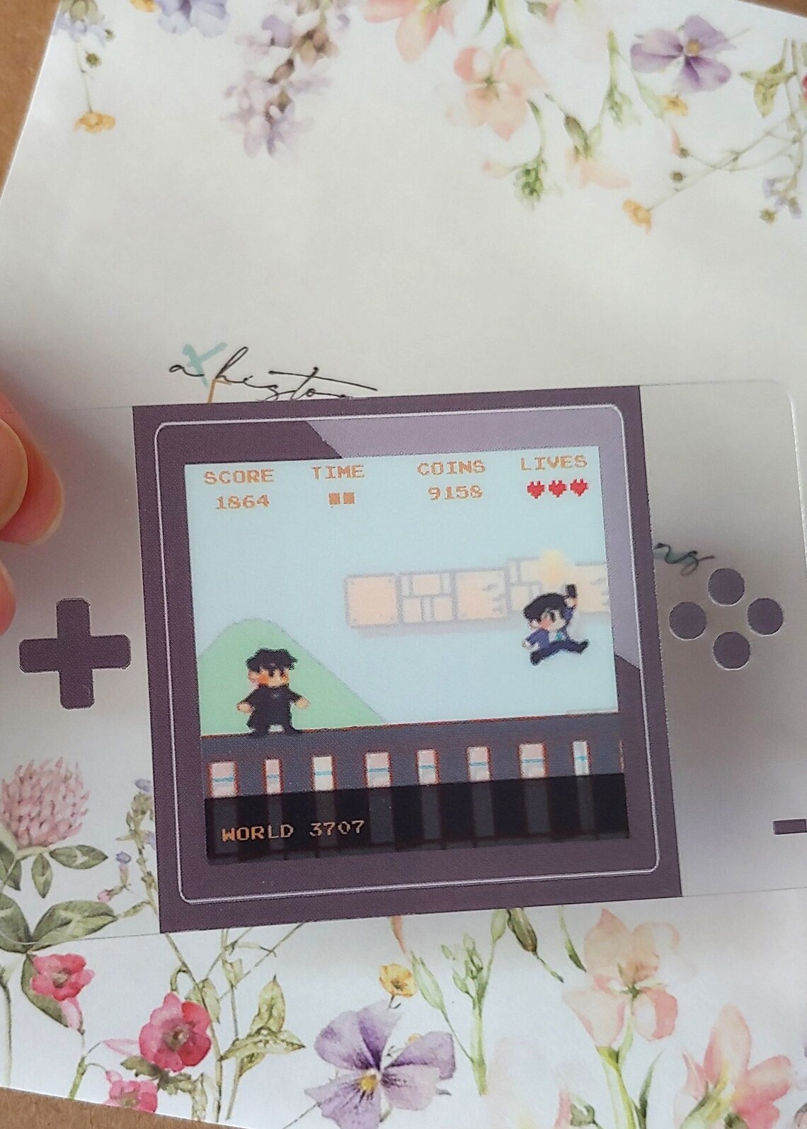 ORV Transparent Card - Mini Clear Card - Gaming YJH and KDJ - Etsy