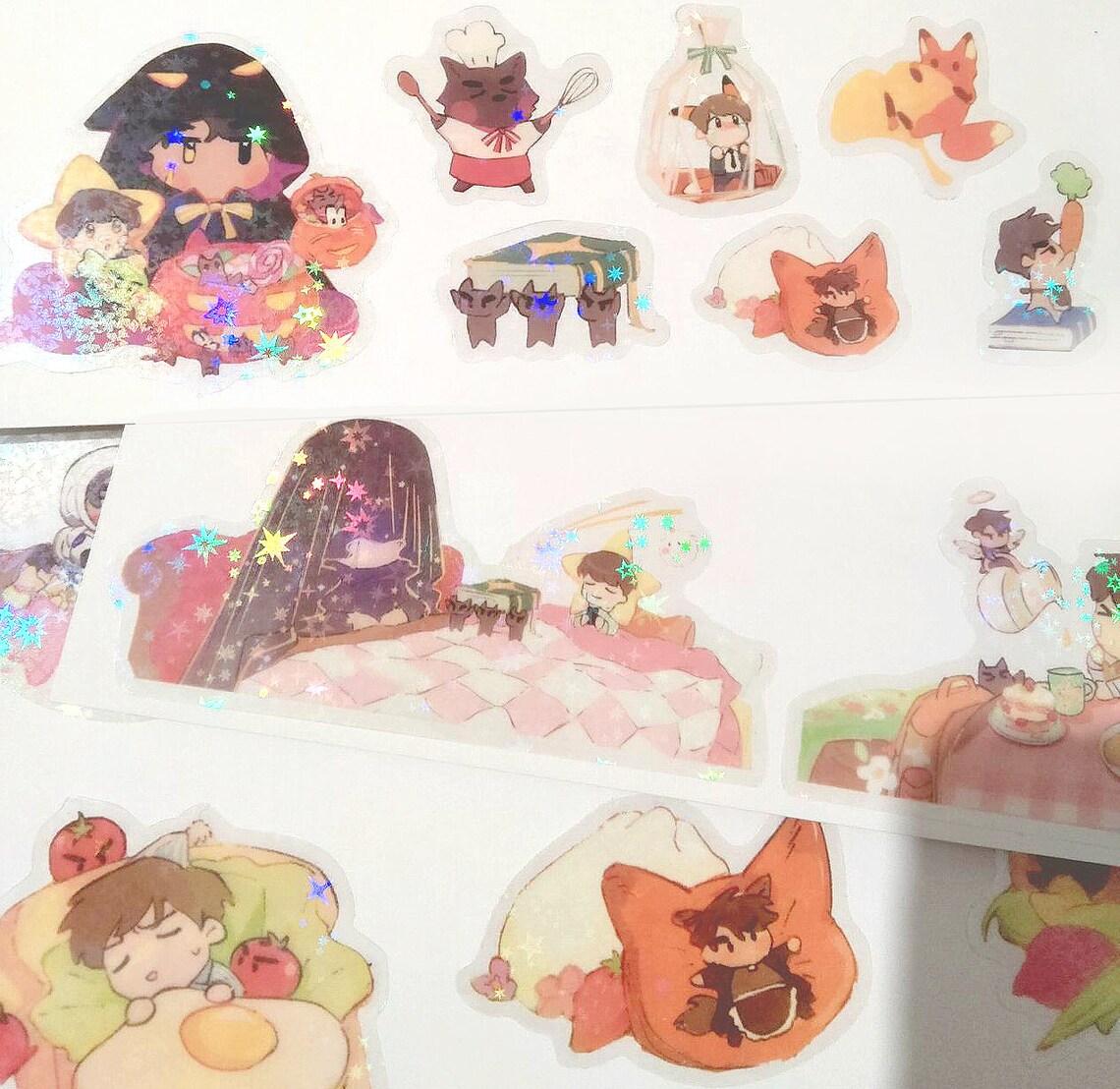 ORV Transparent Vinyl Stickers holo Omniscient Etsy