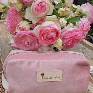 Large toiletry bag.