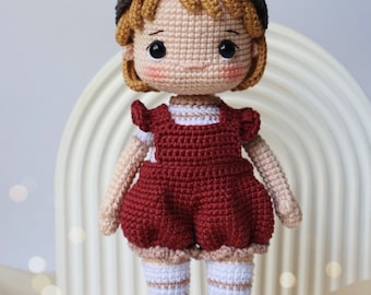 PDF Crochet PATTERN Anna Doll - English