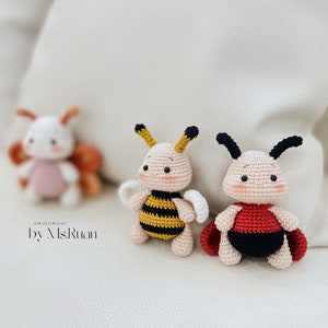PDF Crochet PATTERN Insect Collection (3in1) - English