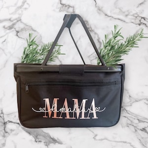 Einkaufskorb personalisiert | Oma Geschenk | Mama | Mom | Tante | Korb | Geburt | Baby Party | Muttertag | Geburtstag Geschenkidee