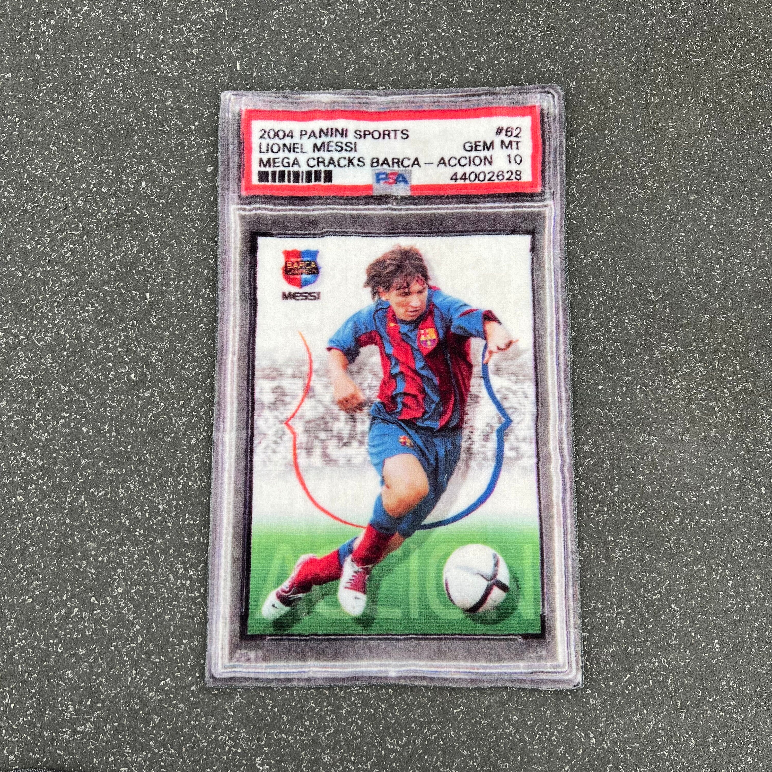 Lionel Messi Rug Panini Sports Card Leon 2004 Inspired - Etsy Norway