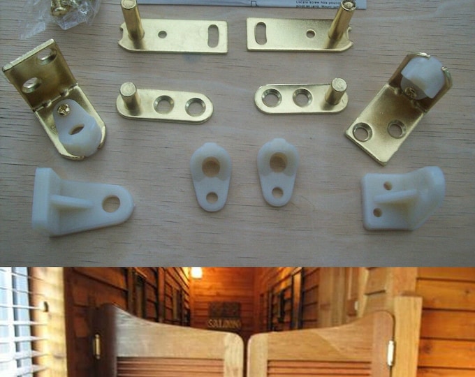 CAFE SWING DOOR Hinge Brass swing saloon Saloon Louvre door hinges café bar pub Restaurant gravity pivot ranch hinges