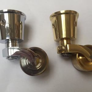 カップキャスターホイール 伝統的なヴィンテージの古いビクトリア朝スタイル 回転カップキャスター キャスター 家具 ソファ 長椅子 キャスターホイール