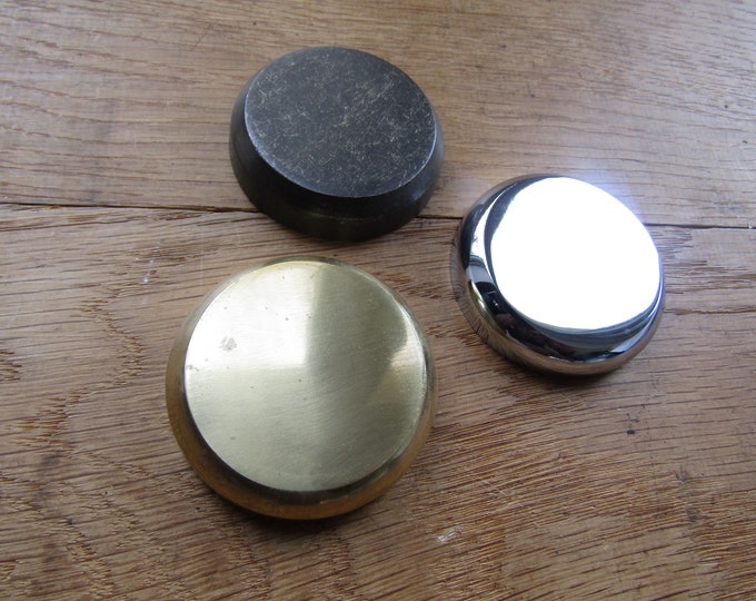 Cup castor floor protectors Caster cups Coasters Floor GLIDES Furniture Solid brass construction Polished brass/chrome/Antique brass