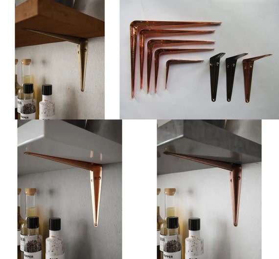 PAIR OF LONDON Shelf Brackets Scaffold Rustic Vintage Retro Etsy