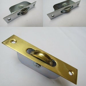 Single Axle roller SASH PULLEY Window sash pulley Polished chrome/Satin chrome/Polished brass