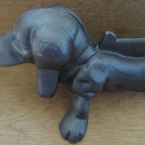 RUSTIC FARMHOUSE DACHSHUND Dog old country vintage rustic cast Iron Garden Mud Boot Wellies Shoe Footwear Scraper