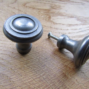 Rustic iron cabinet  knob RIMMED Cast iron vintage rustic cupboard cabinet knob drawer wardrobe kitchen furniture knobs pull handles