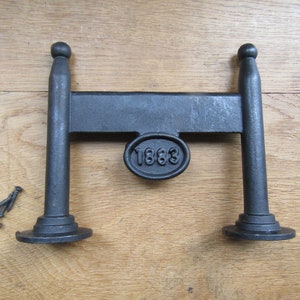 Rustic Boot scraper Black wax old country vintage rustic cast Iron Garden Mud Boot Wellies Shoe Footwear Scraper