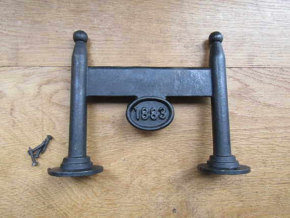 Rustic Vintage Iron Boot Scraper – Country English Garden Mud Remover For Wellies
