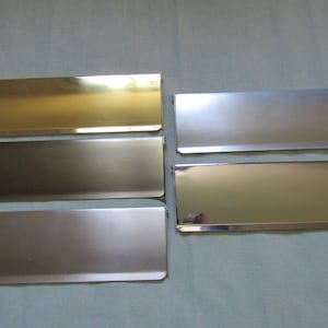 INNER FLAP TIDY Interior letter tidy internal letter box flap Polished chrome/Brass/Satin chrome/Nickel/Antique brass
