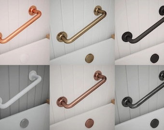 Indoor & Outdoor Disabled grab rail handle bathroom Mobility Disability Aid Support Bar Handle Antique brass/copper/Black/Pewter/White