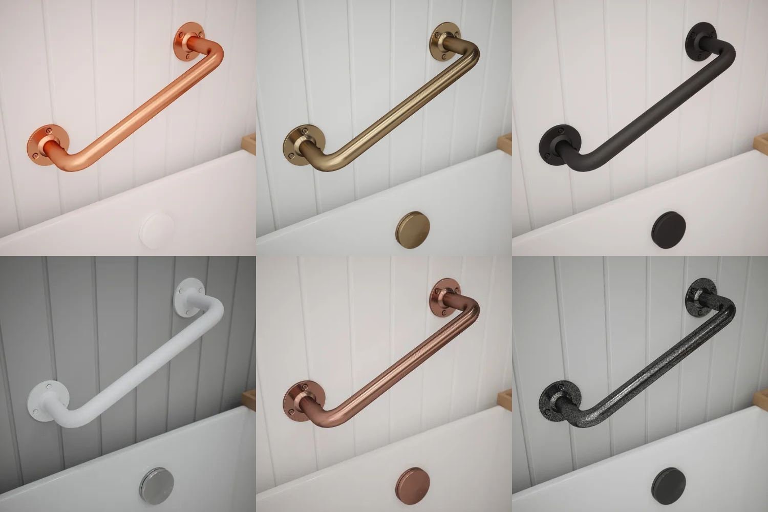 Indoor & Outdoor Disabled grab rail handle bathroom Mobility Disability Aid Support Bar Handle Antique brass/copper/Black/Pewter/White