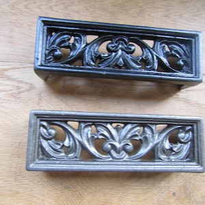 LUCHTBAKSTEEN Gietijzeren oude retro vintage Victoriaanse stijl rustieke luchtsteen ventilatierooster grillafdekking