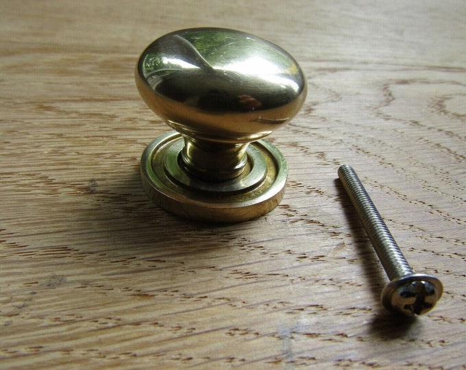 Pack Of 6 SOLID BRASS vintage Victorian cupboard cabinet knob drawer wardrobe kitchen furniture knobs pull handles