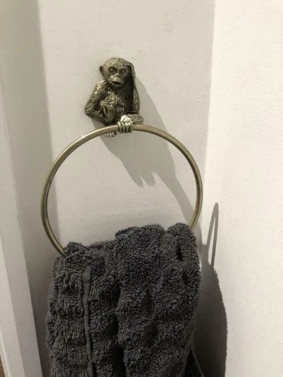 Dunelm monkey towel holder new arrivals