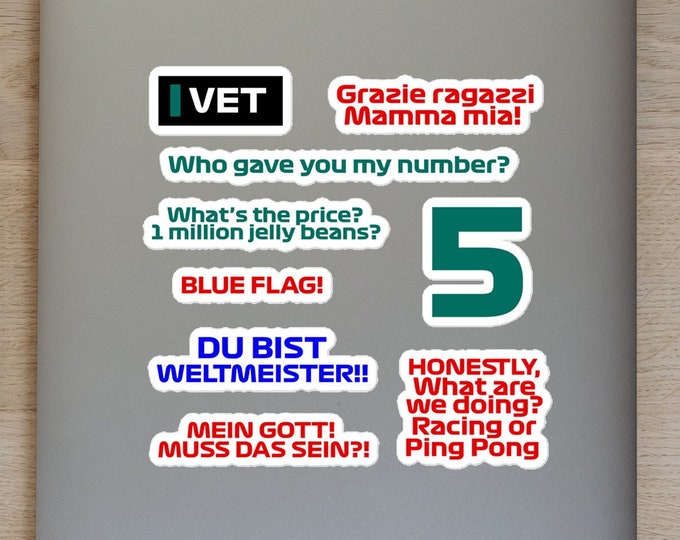 Vettel Sticker This item is unavailable - Etsy