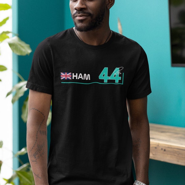 Lewis Hamilton T-Shirt, Formula 1 Shirt, F1 Gift, Formula 1 Lover, 44, Mercedes Shirt, Lewis Hamilton Fan, F1 Lover,F1 Father's Day Gift