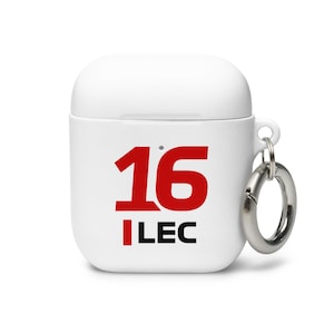 Charles Leclerc AirPods case, F1 Airpods Case, F1 Gift, Ferrari Airpods Case, Racing, Formula 1 Lover, Leclerc Phone, Carlos Sainz